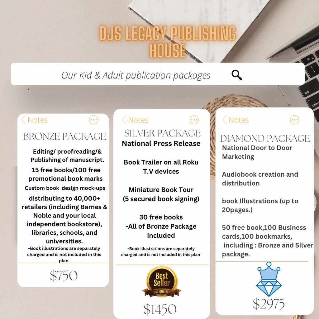 Adult & Child Publication Workshop at DJ’s Legacy Publishing House