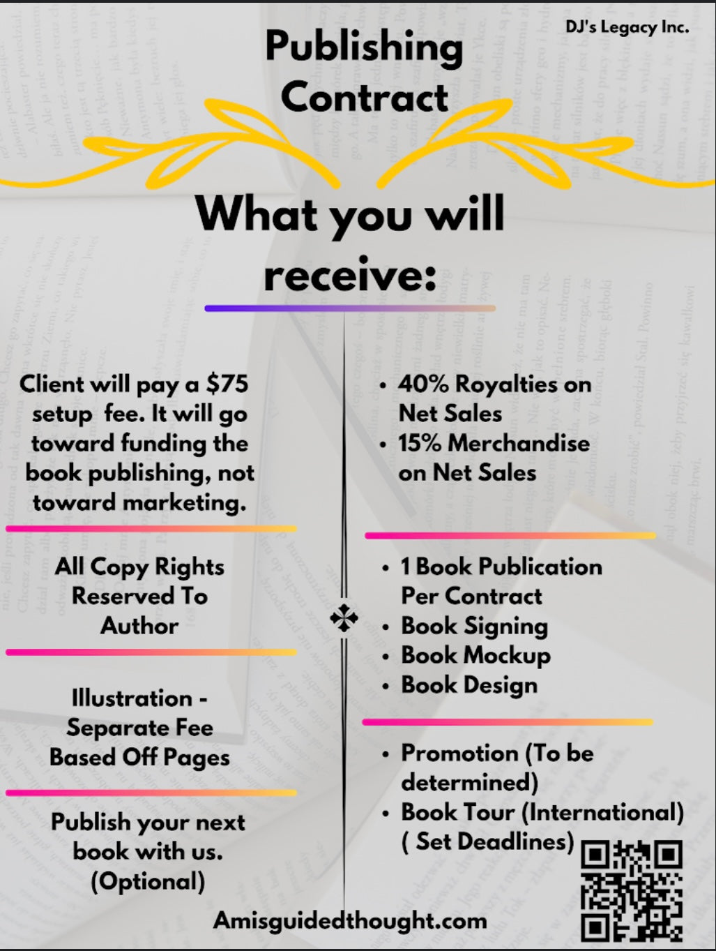 Adult & Child Publication Workshop at DJ’s Legacy Publishing House