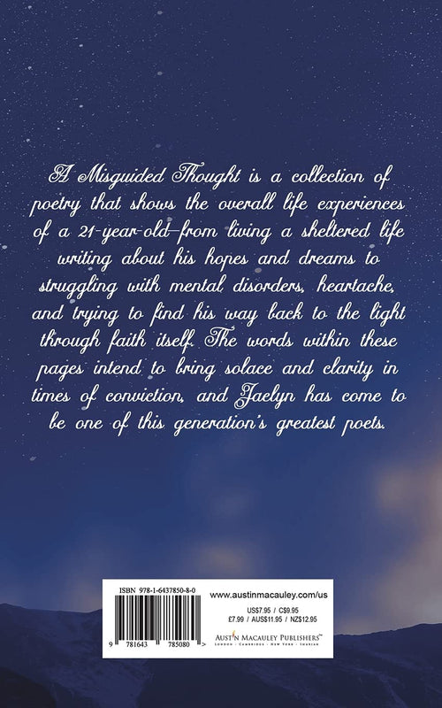 A Misguided Thought by Jaelyn D. Jordan — DJ’s Legacy Publishing House